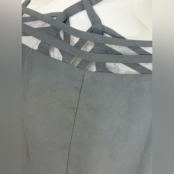 Torrid Black Spaghetti Strap Mesh Camisole in Size 1 - Picture 8 of 8